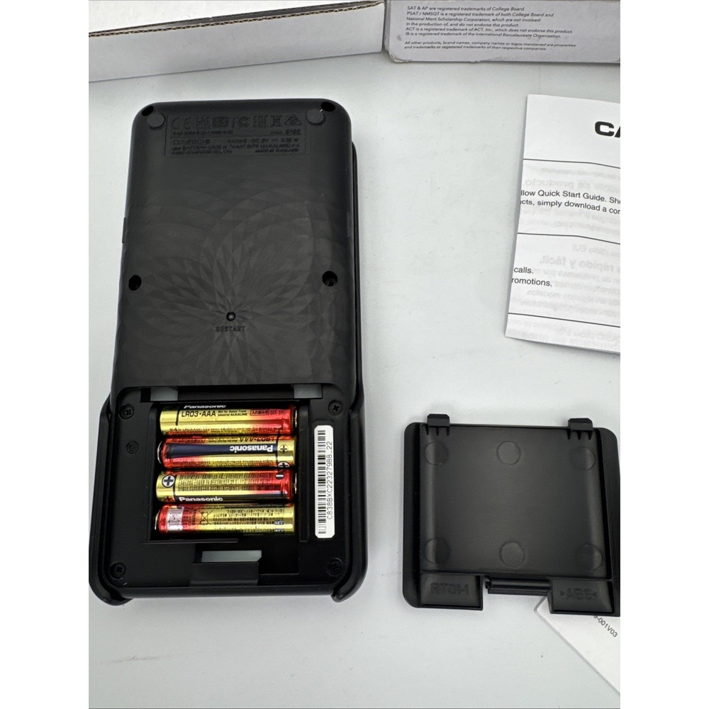 Casio fx-9750GIII Graphing Calculator Python Black Testing/Working-New/Open Box - Picture 6 of 11